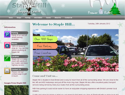 picture of staple hill website